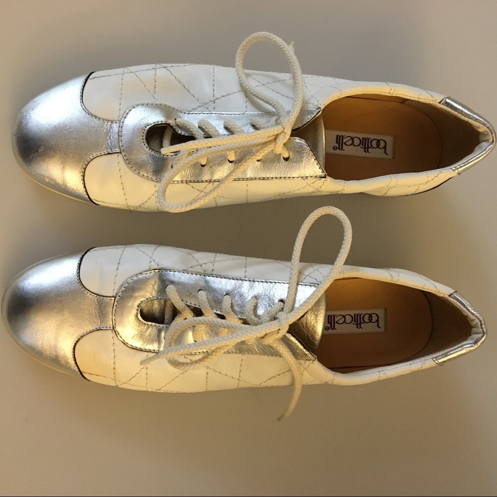 BOTTICELLI White Sneakers Sz 38